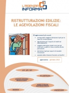 Guida detrazioni fiscali: aggiornamento gennaio 2015